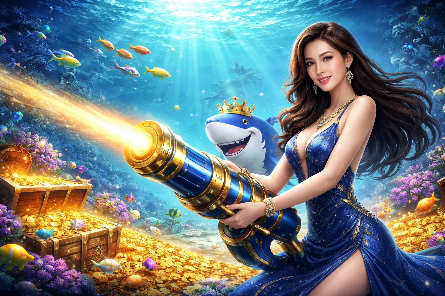 Bắn Cá bkwin với đồ họa đại dương sống động